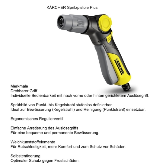GARDENA Ersatzteile KÄRCHER Spritzpistole Plus