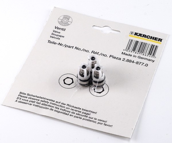 KÄRCHER Ersatzteile Hochdruckreiniger K 5.80M Plus * EU 1.396-300.0-A Zylinderkopf Ventil (3 Stueck)