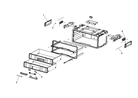 DEWALT Ersatzteile TOUGH SYSTEM DWST08320 Typ: 1 XJ