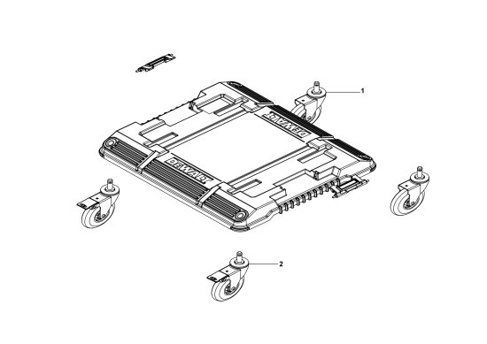 DEWALT Ersatzteile FOERDERER DWST17889 Typ: 1 QU