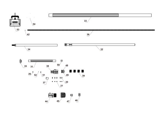 DEWALT Ersatzteile KETTENSÄGE DCPS675B Typ: 1 QU