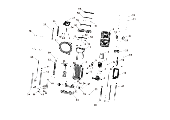 DEWALT Ersatzteile HOCHDRUCKREINIGER DWPW2600 Typ: 1 QU