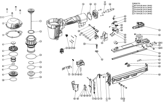 DEWALT Ersatzteile PIN NAGLER DWFP71917 Typ: 1 QU