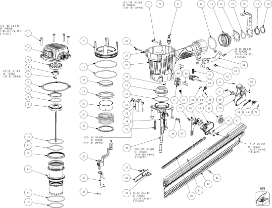 DEWALT Ersatzteile DWF83WW Typ: 0 QU