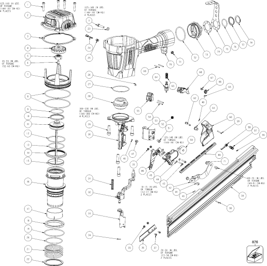 DEWALT Ersatzteile DWF83PT Typ: 0 QU