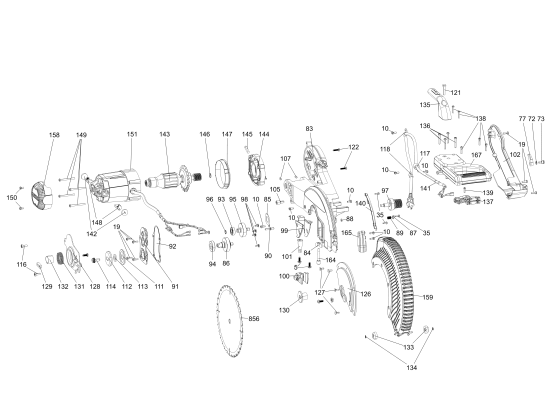 DEWALT Ersatzteile DWS779 Typ: 21 QU