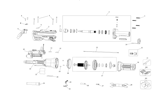 DEWALT Ersatzteile DWE4997NVS Typ: 1 QU