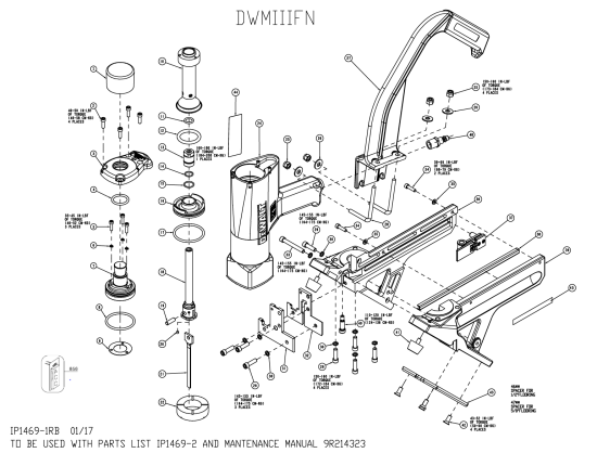 DEWALT Ersatzteile DWMIIIFN Typ: 17030000 and Higher QU
