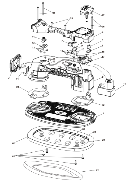 DEWALT Ersatzteile VAKUUMHEBER DCE590D1T Typ: 1 QW