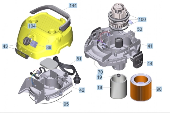Cub Cadet Ersatzteile Gartentraktoren HDS 3200 14B-646-603  (2000) Sitz, Sitzträger