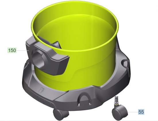 KÄRCHER Ersatzteile Nasstrockensauger WD 2 Plus V-12/4/18/C (YYY) *EU 1.628-009.0 WD 2 Plus V-12/4/18/C (YYY) *EU