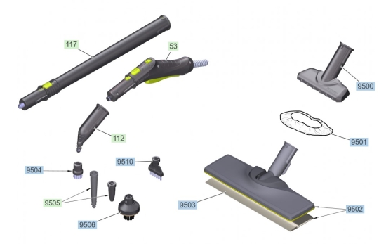 KÄRCHER Ersatzteile Dampfreiniger SC 2 Deluxe EasyFix Premium *EU 1.513-253.0 SC 2 Deluxe EasyFix Premium *EU
