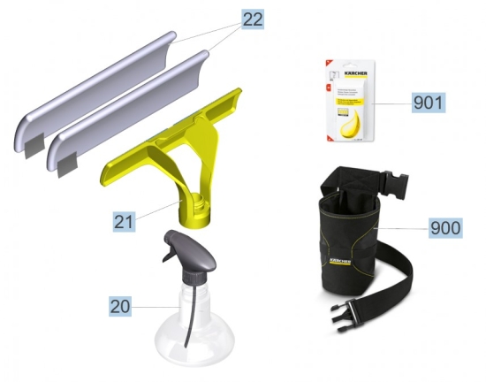 KÄRCHER Ersatzteile Fensterreiniger WV 2 Plus N *EU 1.633-212.0 WV 2 Plus N *EU