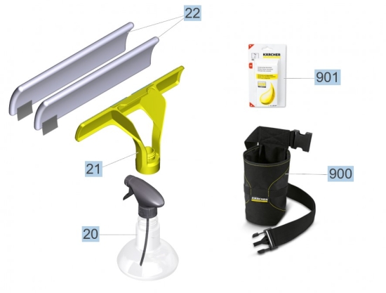 KÄRCHER Ersatzteile Fensterreiniger WV 2 Plus N *EU II 1.633-213.0 WV 2 Plus N *EU II