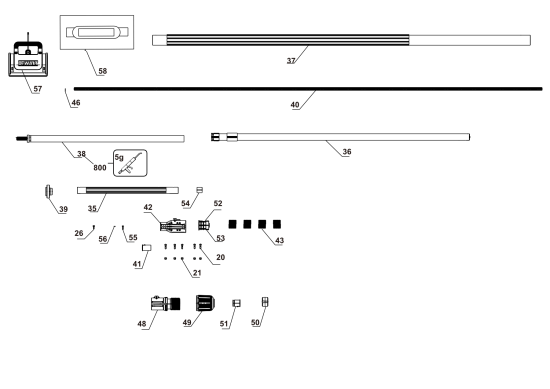 DEWALT Ersatzteile BAUMSCHERE DCMPS640N Typ: 1 XJ