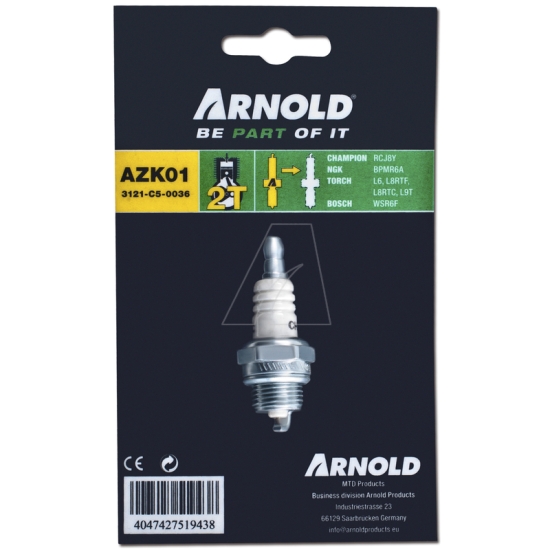 Arnold Ersatzteil Zündkerze Champion RCJ8Y, verpackt einfach online kaufen.