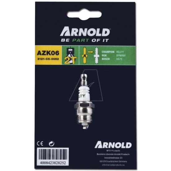 Arnold Ersatzteil Zündkerze Champion RDJ7Y, verpackt einfach online kaufen.