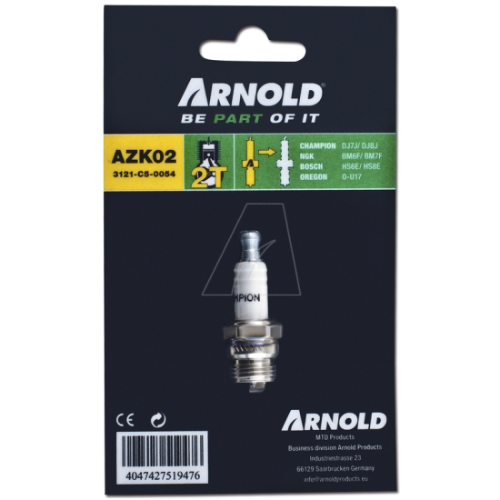 Arnold Ersatzteil Zündkerze Champion DJ7J, verpackt einfach online kaufen.