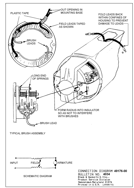 DEWALT Ersatzteile KERNBOHRER DW194 Typ: 1 QU