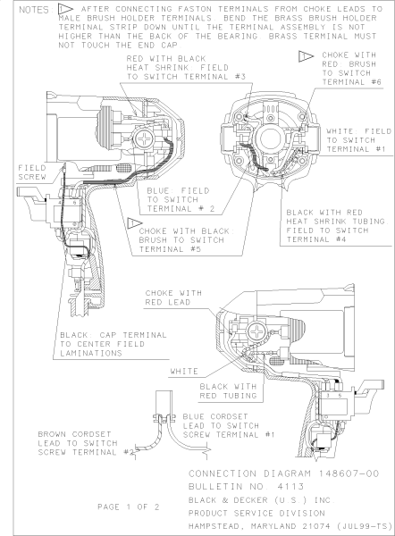 DEWALT Ersatzteile BOHRER BM31 Typ: 2 QS