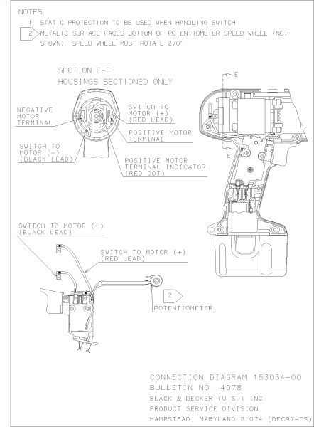 DEWALT Ersatzteile DW952B Typ: 1 QU