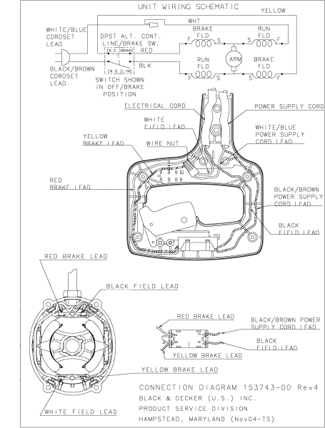 DEWALT Ersatzteile GEHRUNGSSÄGE DW708 Typ: 4 QU