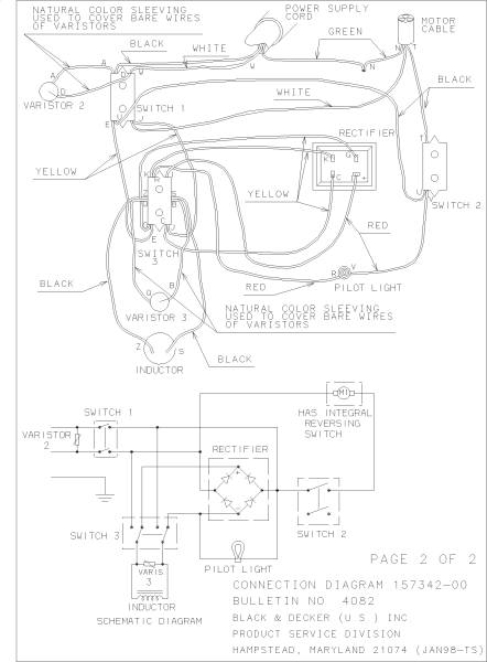 DEWALT Ersatzteile DW157 Typ: 1 QU
