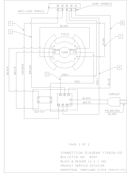 DEWALT Ersatzteile DW238 Typ: 2 QU