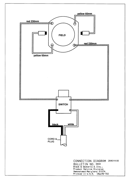 DEWALT Ersatzteile BANDSCHLEIFER D430-04 Typ: 4 QU