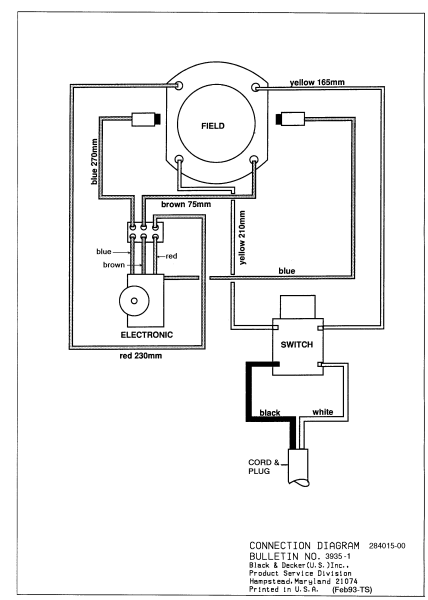 DEWALT Ersatzteile BANDSCHLEIFER DW431 Typ: 4 QU