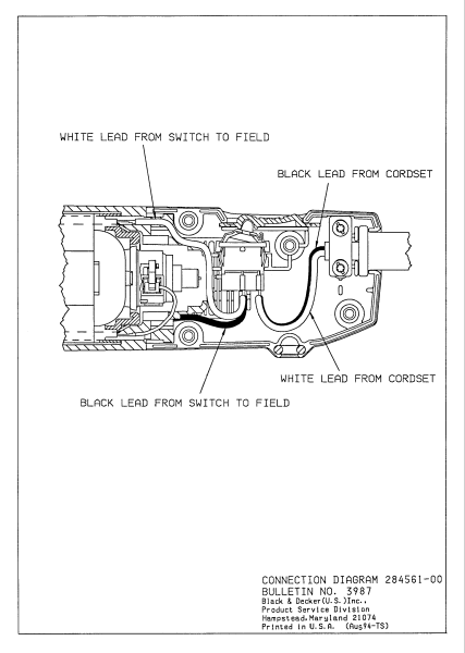 DEWALT Ersatzteile DW441 Typ: 1 QU