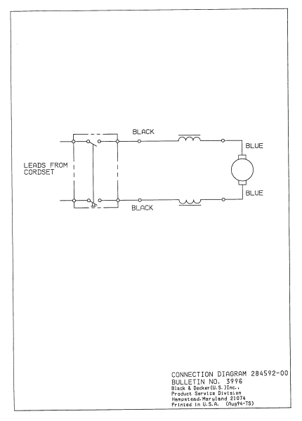 DEWALT Ersatzteile WINKELSCHLEIFER DW474 Typ: 1 QU