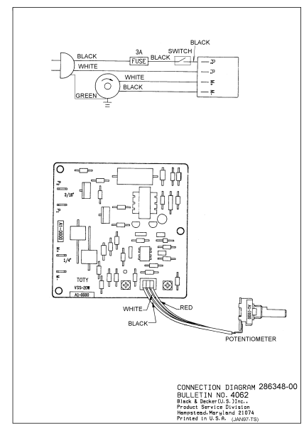 DEWALT Ersatzteile SÄGE DW788 Typ: 1 QU