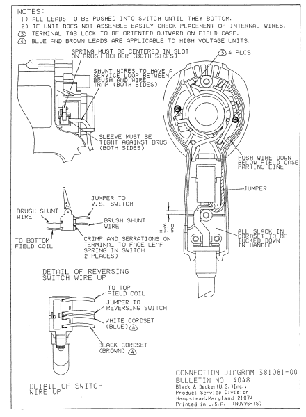 DEWALT Ersatzteile D102-04 Typ: 1 QU