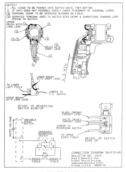 DEWALT Ersatzteile D100-04 Typ: 1 QU