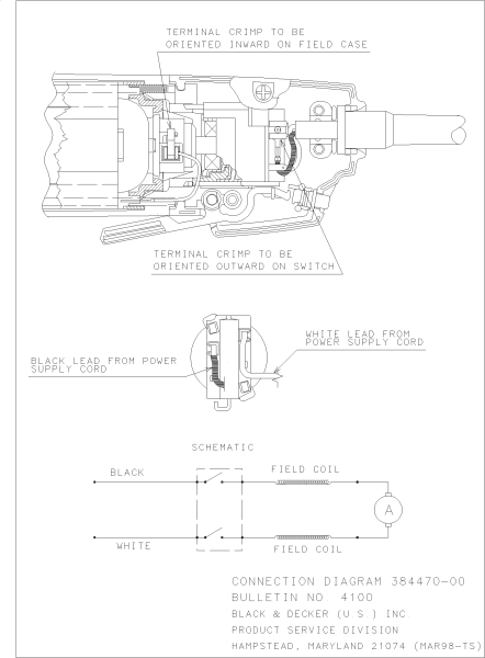 DEWALT Ersatzteile SCHERE DW892 Typ: 1 QU