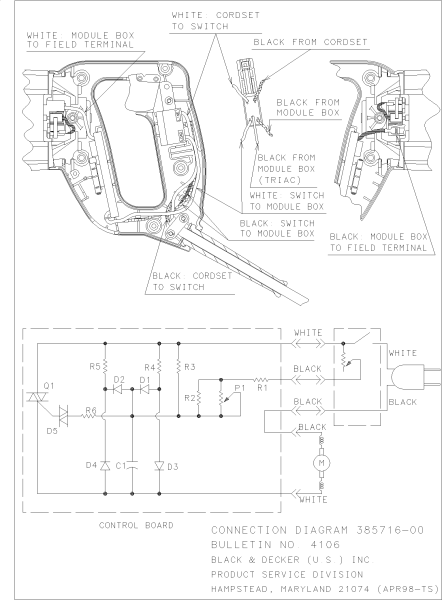 DEWALT Ersatzteile SÄBELSÄGE DW309K Typ: 1 QU
