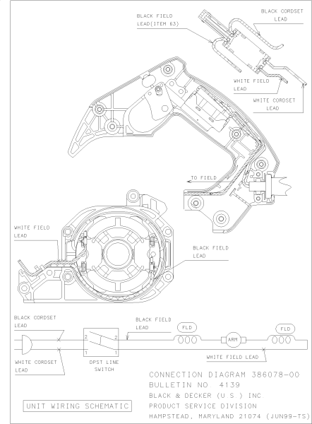 DEWALT Ersatzteile DW359 Typ: 3 QU