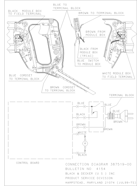DEWALT Ersatzteile SCHNITTSÄGE TS812EK Typ: 1 QS