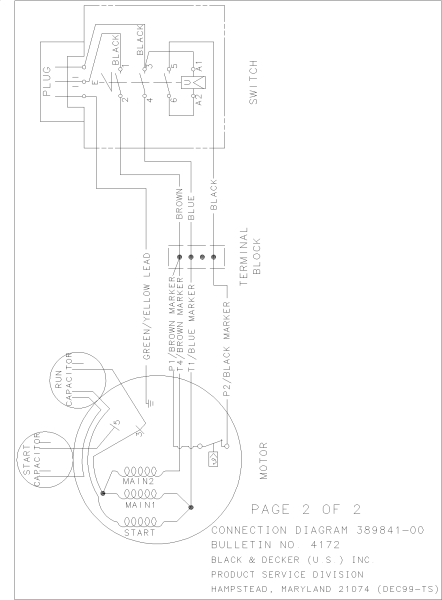 DEWALT Ersatzteile DW746 Typ: 1 XJ