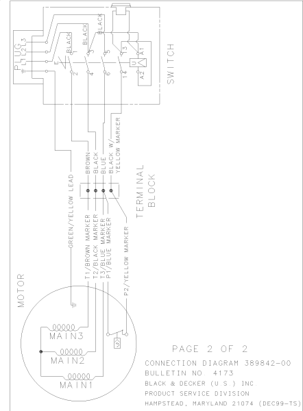 DEWALT Ersatzteile DW746T Typ: 1 XJ