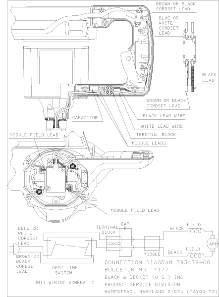 DEWALT Ersatzteile DW871L Typ: 2 XW