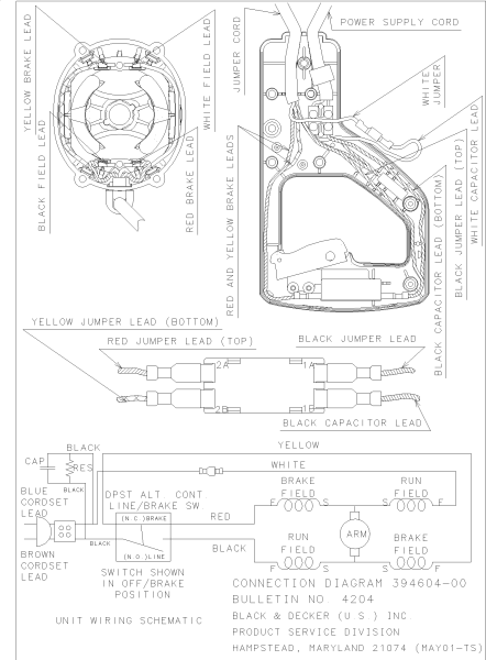 DEWALT Ersatzteile DW706 Typ: 1 QS