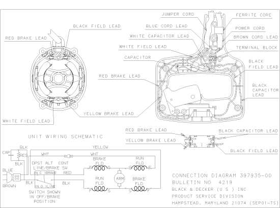 DEWALT Ersatzteile GEHRUNGSSÄGE DW708 Typ: 3 QS