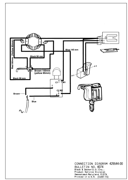 DEWALT Ersatzteile DREHHAMMER DW563K Typ: 1 QU