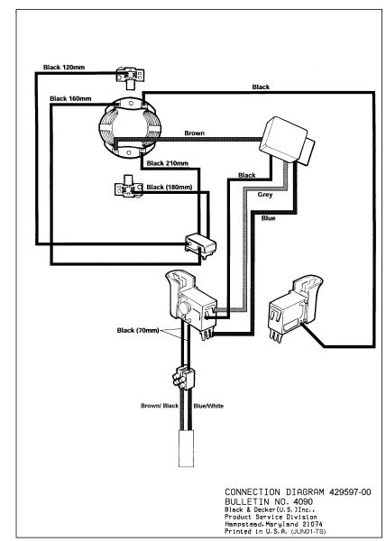 DEWALT Ersatzteile DREHHAMMER DW565K Typ: 1 QU