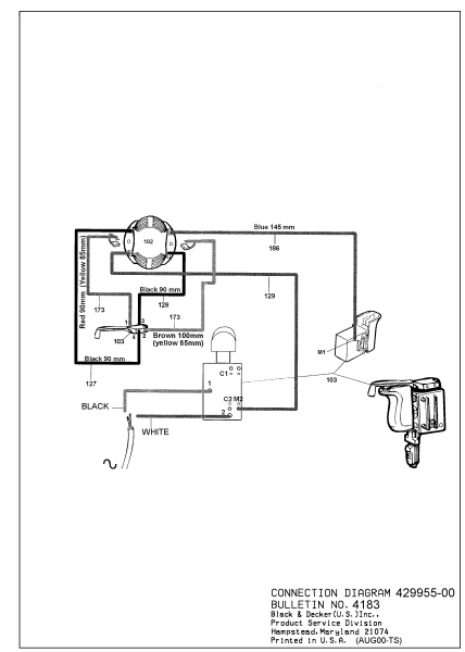 DEWALT Ersatzteile BOHRER DW515 Typ: 2 QU