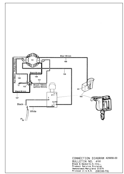 DEWALT Ersatzteile DREHHAMMER DW562 Typ: 1 QU