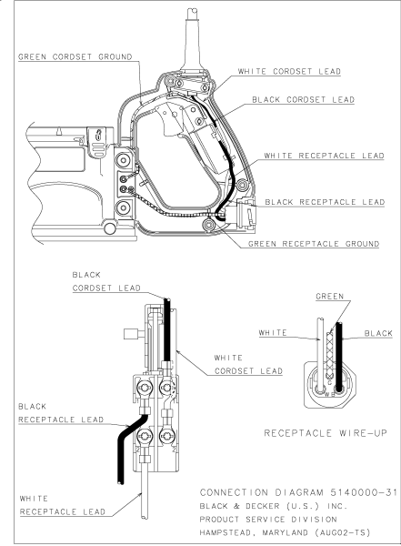 DEWALT Ersatzteile DW6183 Typ: 1 QU