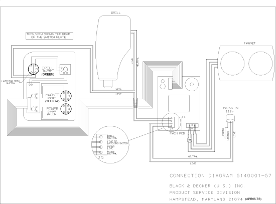 DEWALT Ersatzteile DW151 Typ: 1 QU